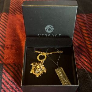 Versace Gold Medusa Pendant Bracelet